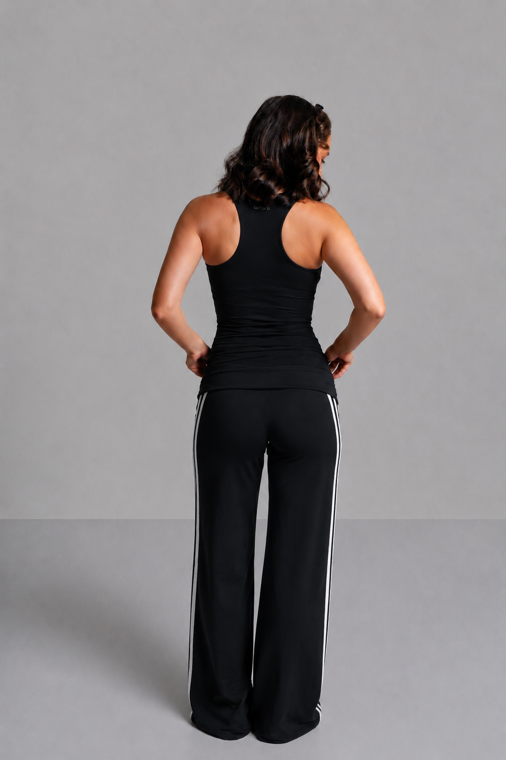 FOLD OVER FLARED LEGGINGS