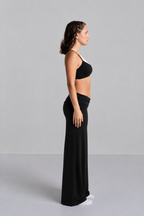 FOLD OVER FLARED LEGGINGS