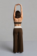 Coffee Brown + Off White